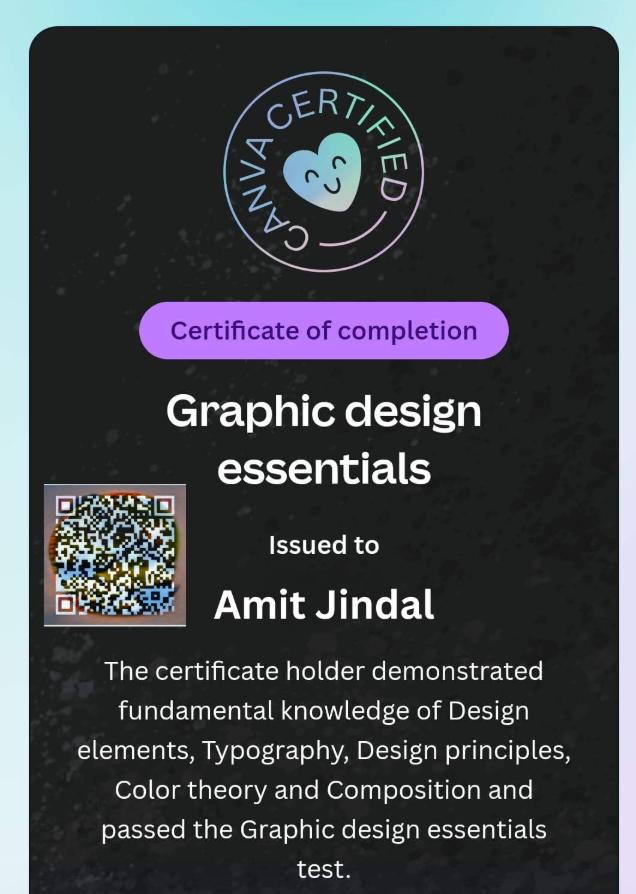 Canva Certified — Graphic Design Essentials